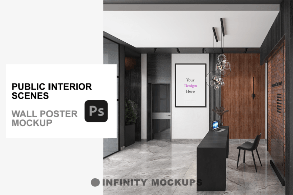 Download Public Interior Room Artwork Mockup - Artwork mockup Collection