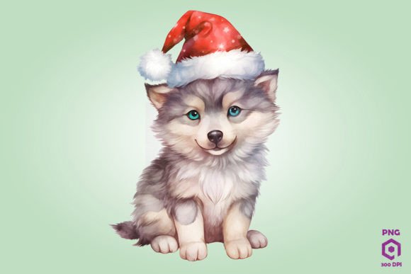 Download Christmas Gray Wolf Clipart - Premium Resources