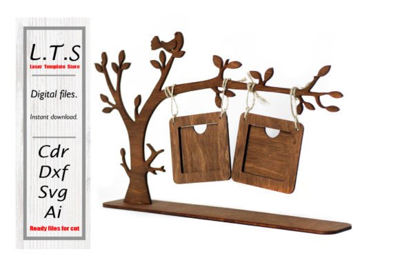 Download Photo Frame Tree. Laser Cut File - Laser cut file Collection
