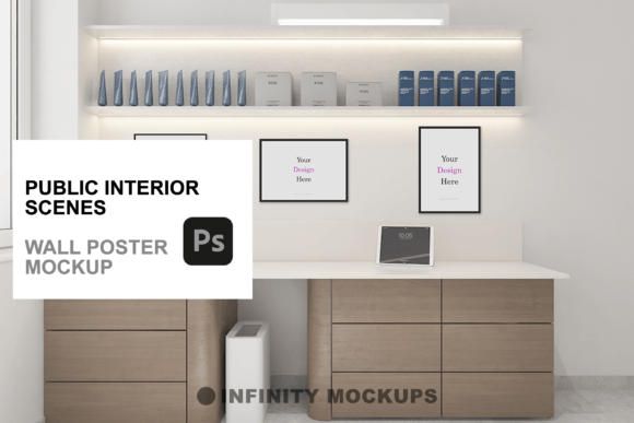 Download Public Interior Room Artwork Mockup - Artwork mockup Collection