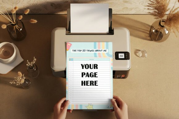 Download A4 Paper Print Mockup - Print mockup Collection